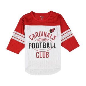 G-III Sports Womens White Football Club Jersey, White, M, DM